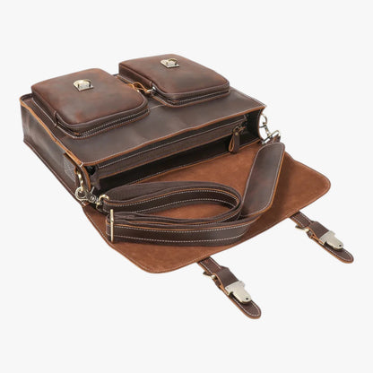 Cartable cuir Birk - Vue arrière